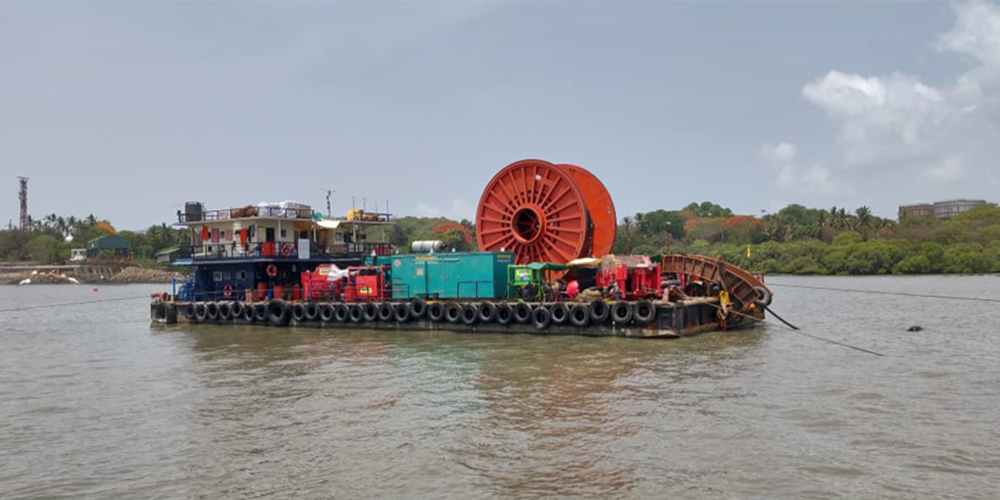 Offshore Works, Mumbai (pipe laying and trenching)