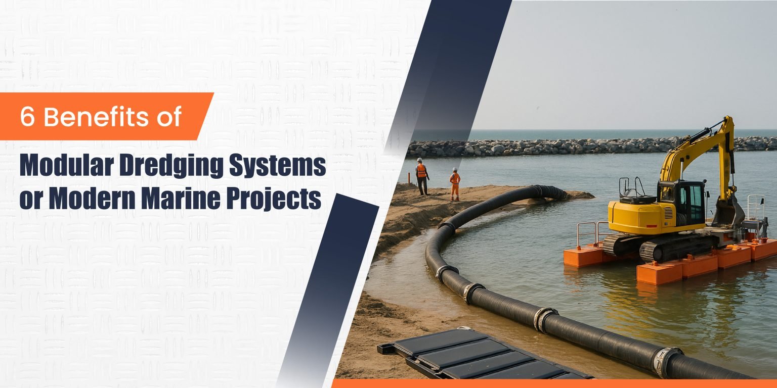 6 Benefits of Modular Dredging Systems for Modern Marine Projects - Rock and Reef